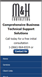 Mobile Screenshot of mhconsults.com